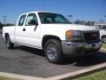 2005 Summit White GMC Sierra 1500 SLE Extended Cab  photo #1