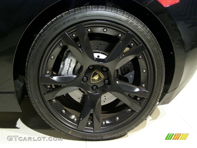 2007 Gallardo Nera E-Gear - Black / Black photo #12