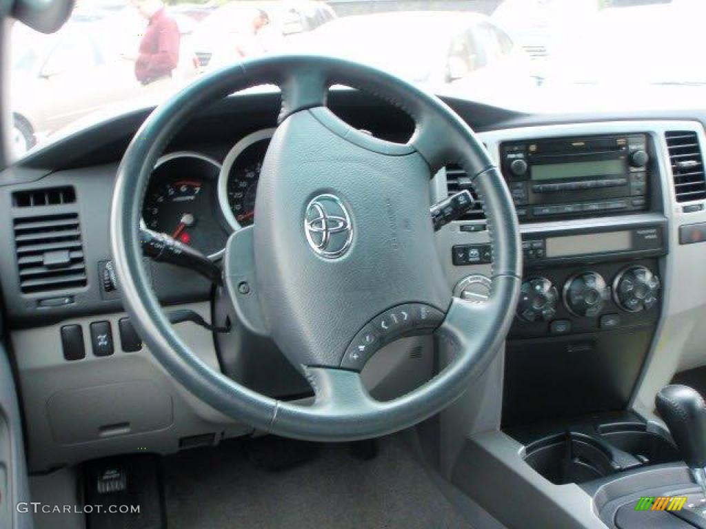 2006 4Runner SR5 4x4 - Galactic Gray Mica / Stone Gray photo #8