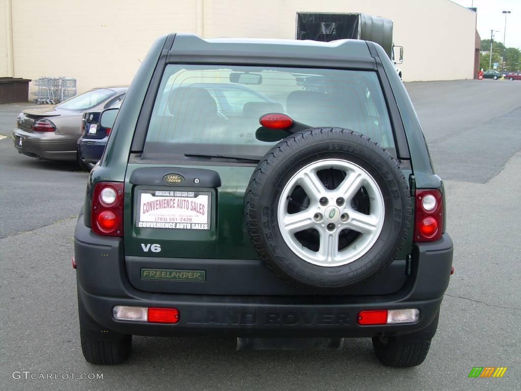 2002 Freelander S - Epsom Green / Black photo #9