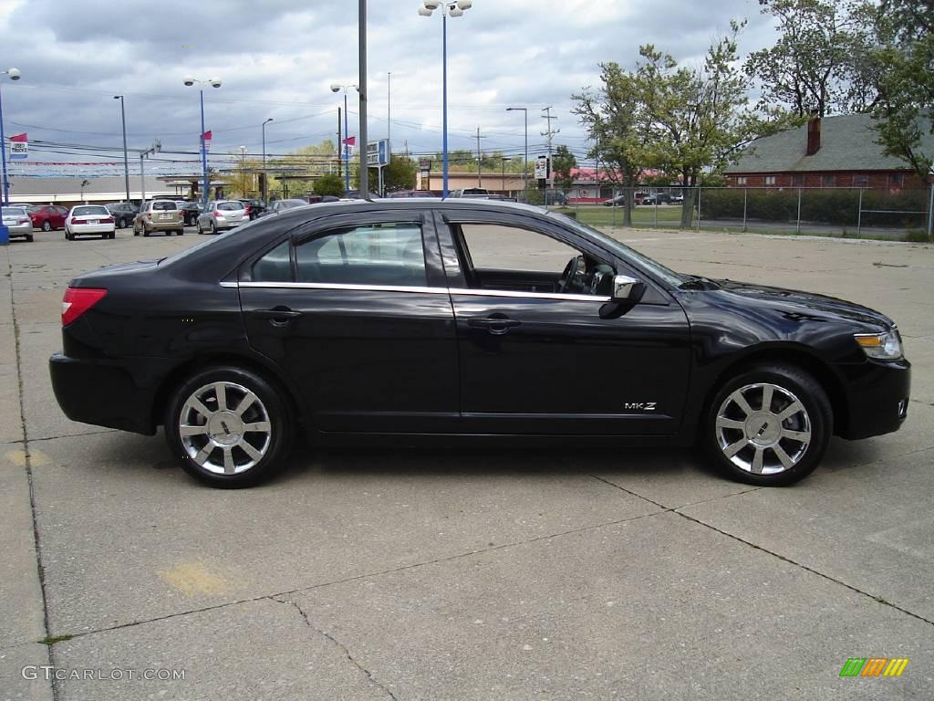 2008 MKZ Sedan - Black / Dark Charcoal photo #6