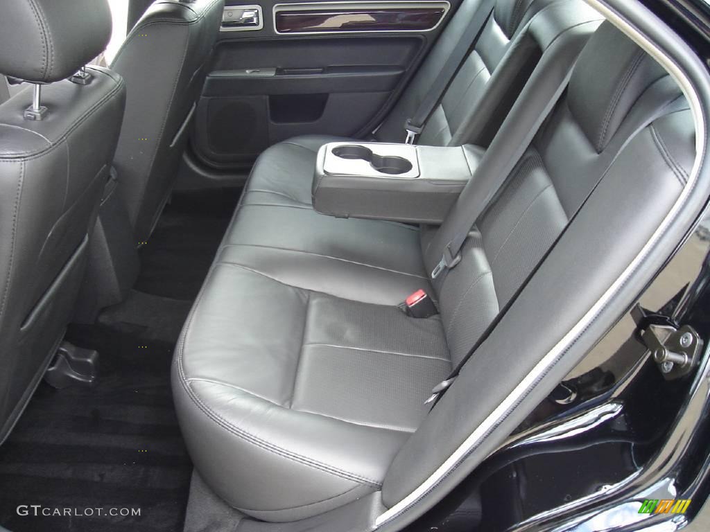 2008 MKZ Sedan - Black / Dark Charcoal photo #15