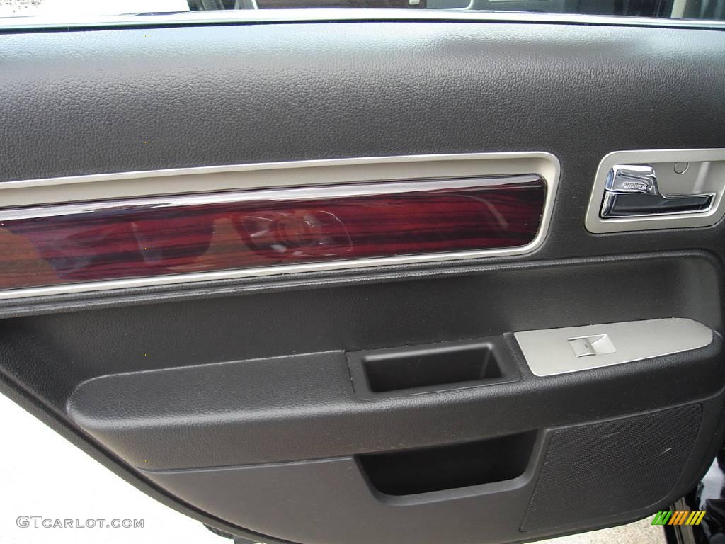 2008 MKZ Sedan - Black / Dark Charcoal photo #20