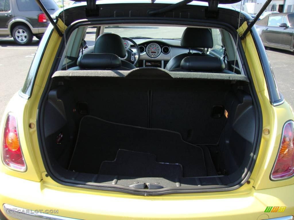 2002 Cooper Hardtop - Liquid Yellow / Panther Black photo #19