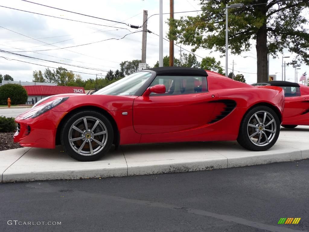 2009 Elise  - Ardent Red / Biscuit photo #2