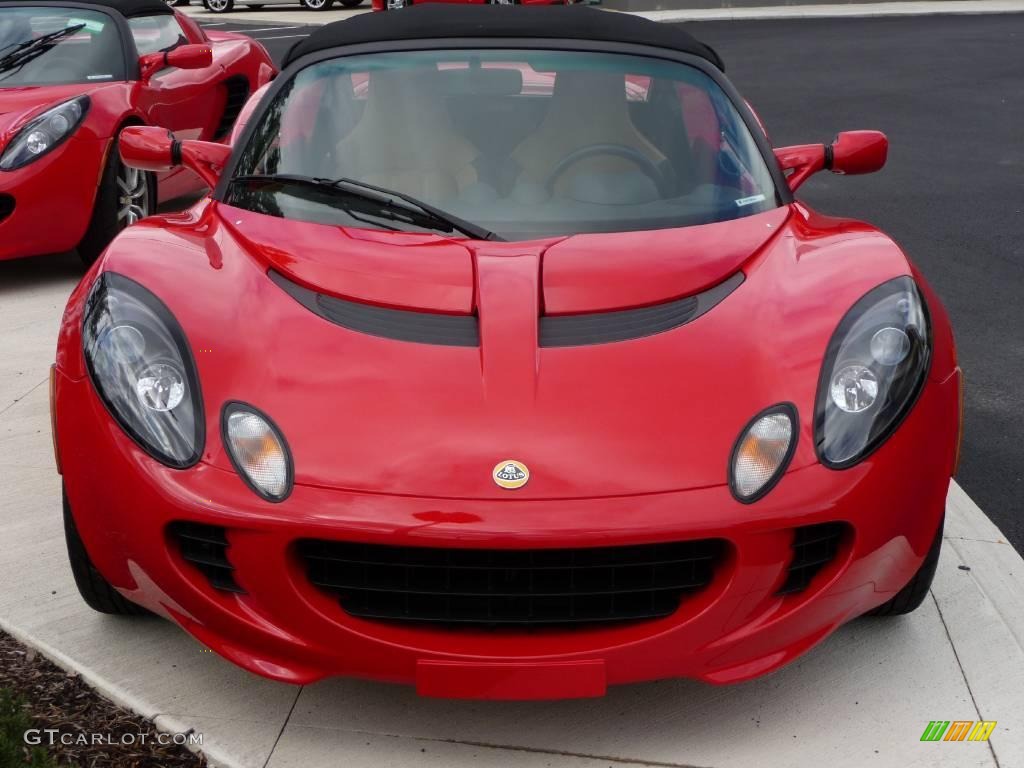 2009 Elise  - Ardent Red / Biscuit photo #3