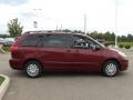 2008 Salsa Red Pearl Toyota Sienna LE  photo #6