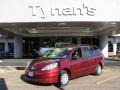 2009 Salsa Red Pearl Toyota Sienna LE  photo #1