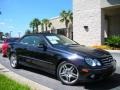 2009 Majestic Black Metallic Mercedes-Benz CLK 550 Cabriolet  photo #4