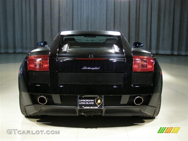 2007 Gallardo Nera E-Gear - Black / Black photo #18