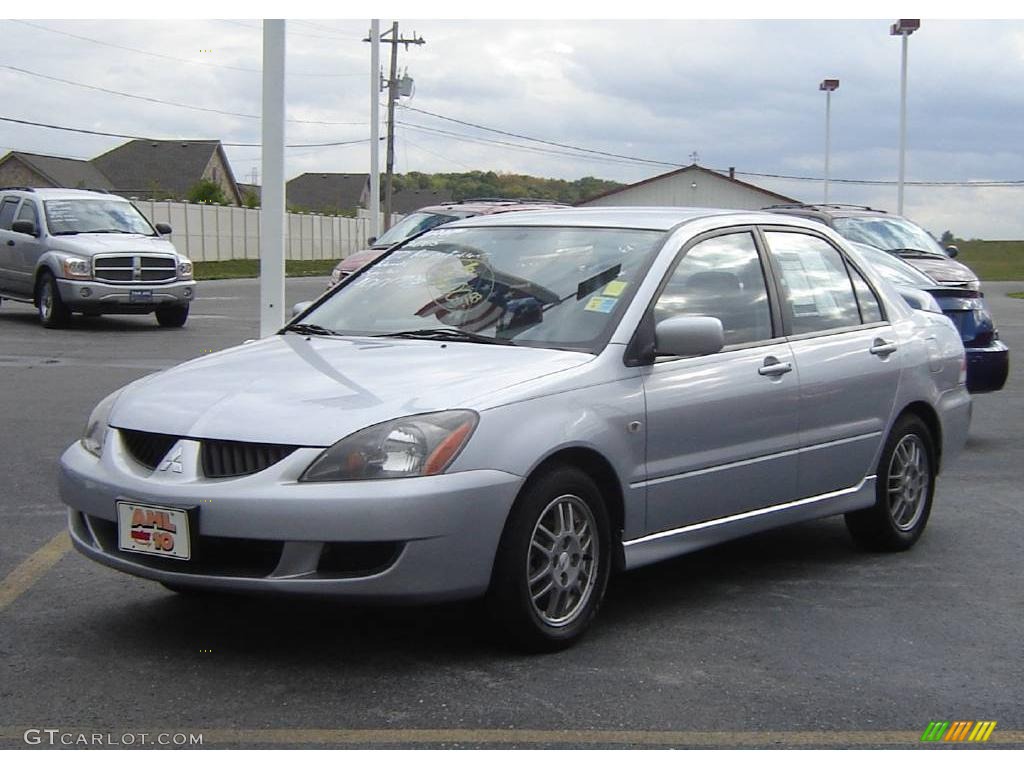 Cool Silver Metallic Mitsubishi Lancer