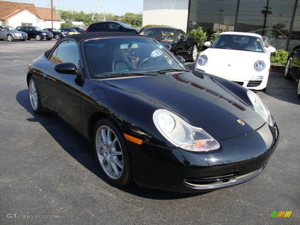 1999 911 Carrera Cabriolet - Black / Black photo #4