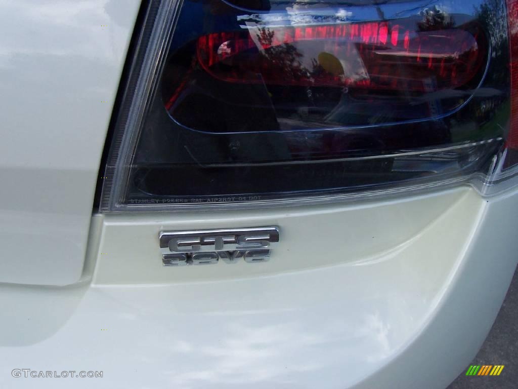 2005 Galant GTS V6 - Dover White Pearl / Black photo #5