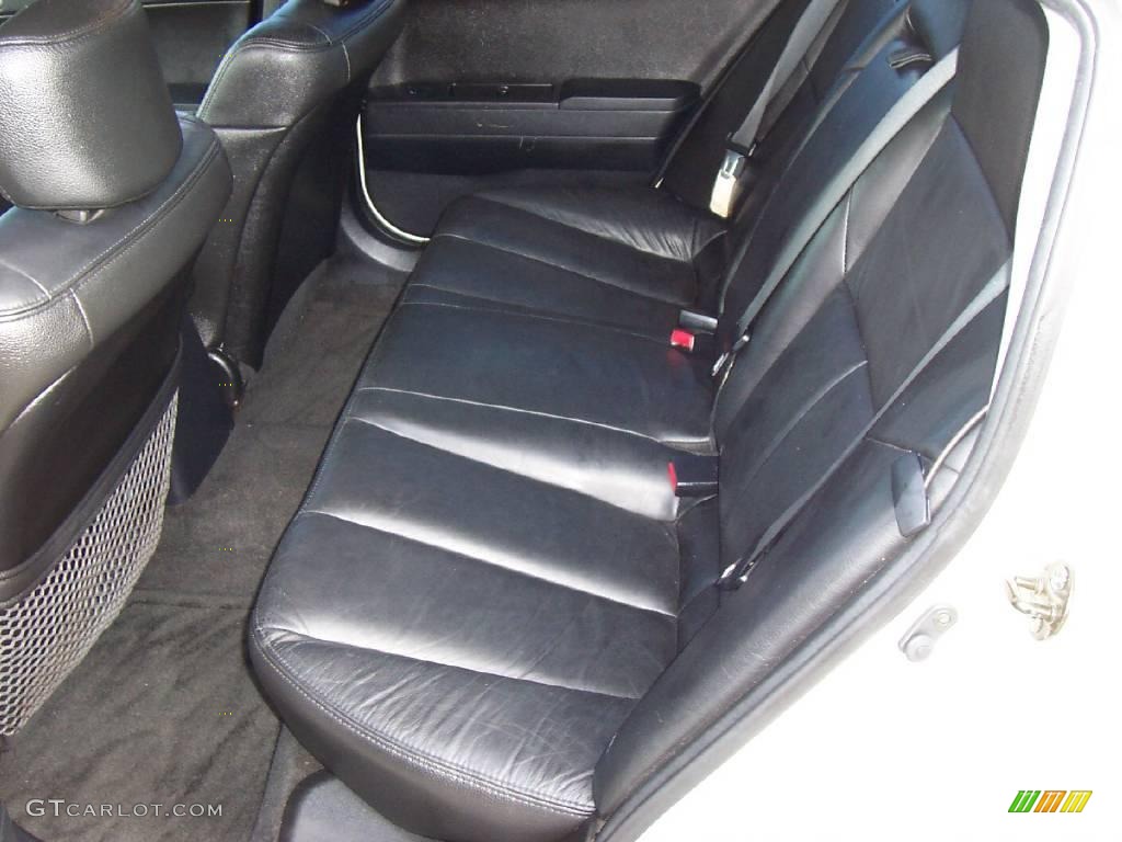 2005 Galant GTS V6 - Dover White Pearl / Black photo #12