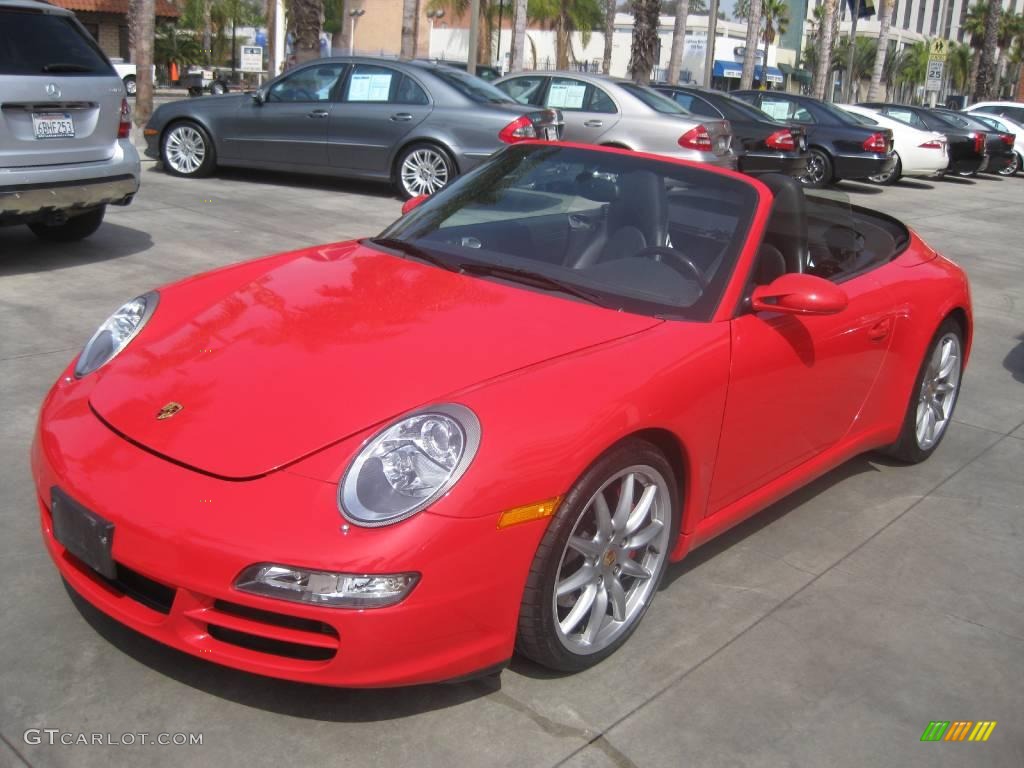 2006 911 Carrera S Cabriolet - Guards Red / Black photo #29