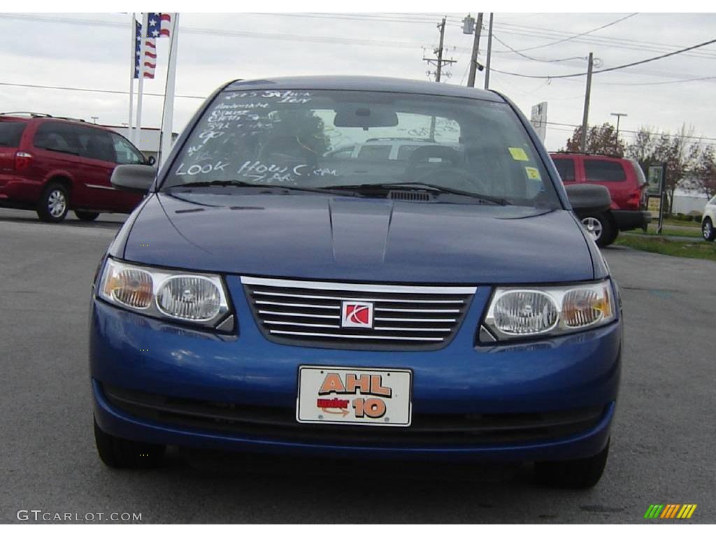 2005 ION 2 Sedan - Pacific Blue / Gray photo #8