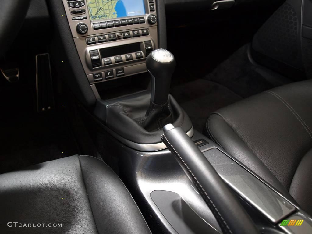 2008 911 Carrera S Cabriolet - Meteor Grey Metallic / Black photo #16