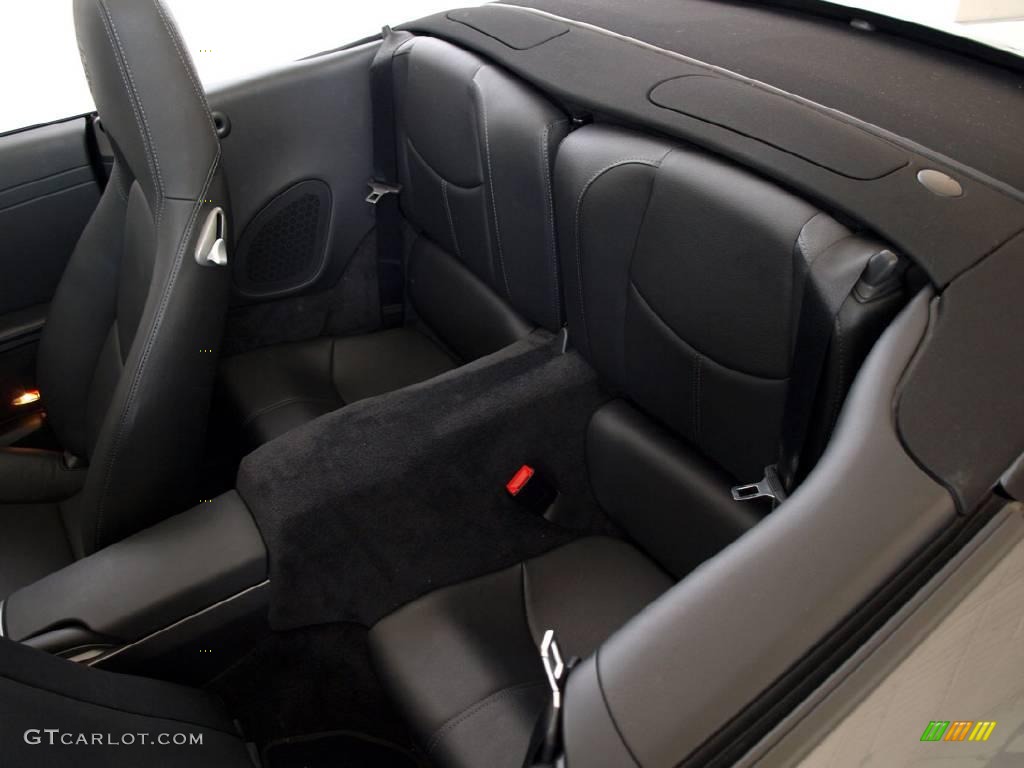 2008 911 Carrera S Cabriolet - Meteor Grey Metallic / Black photo #19