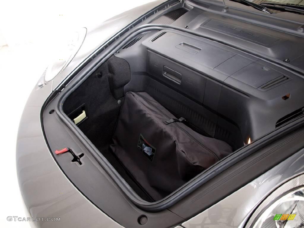 2008 911 Carrera S Cabriolet - Meteor Grey Metallic / Black photo #21