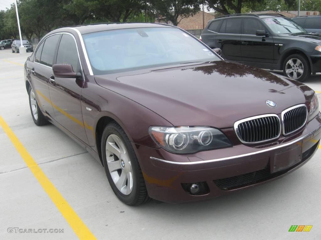 2006 7 Series 750Li Sedan - Barbera Red Metallic / Dark Beige/Beige III photo #3