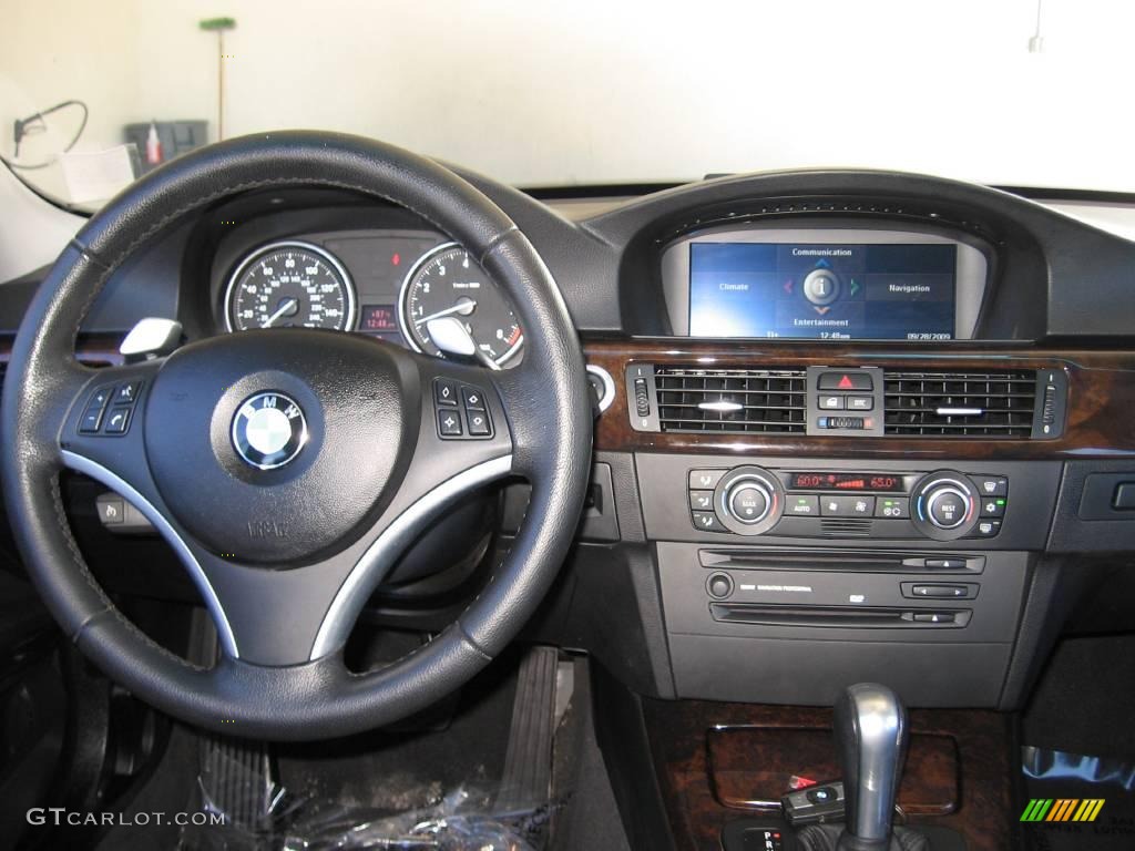 2007 3 Series 335i Sedan - Titanium Silver Metallic / Black photo #12