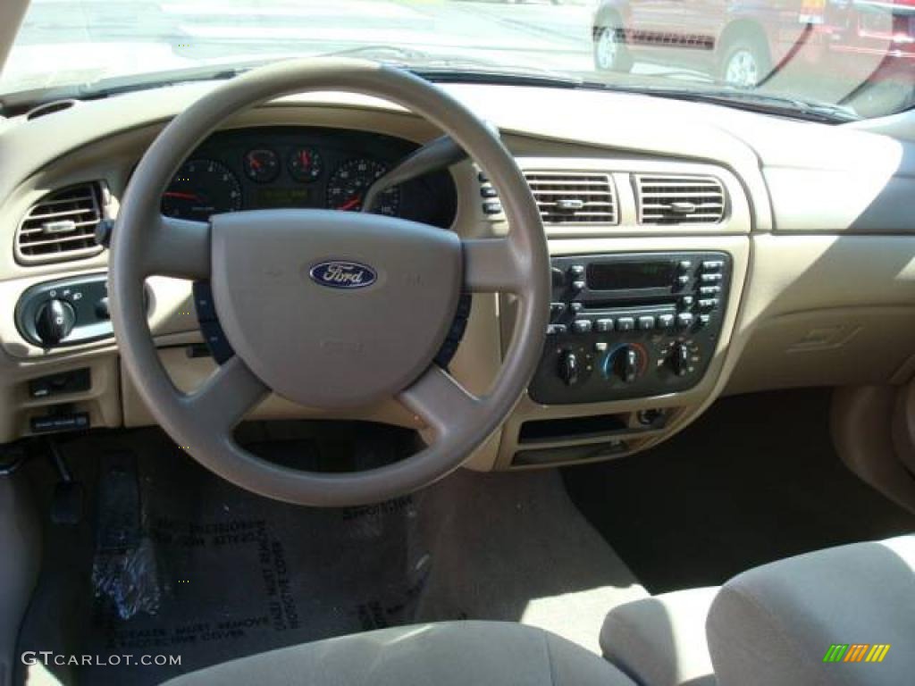 2006 Taurus SE - Merlot Metallic / Medium/Dark Pebble Beige photo #10