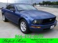 2007 Vista Blue Metallic Ford Mustang V6 Premium Convertible  photo #1