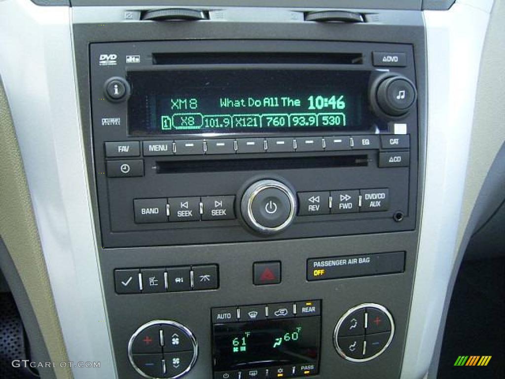 2009 Traverse LT - Dark Blue Metallic / Cashmere/Dark Gray photo #25