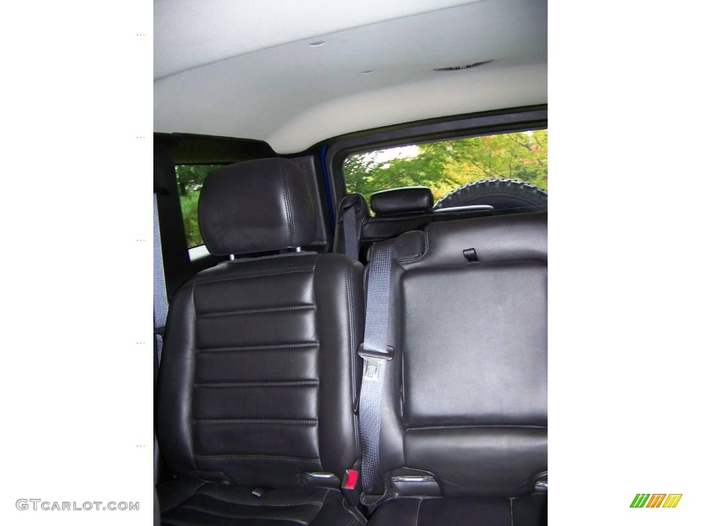 2006 H2 SUV - Pacific Blue / Ebony photo #29