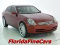 Garnet Fire Metallic - G 35 Sedan Photo No. 1