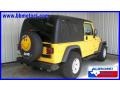 2004 Solar Yellow Jeep Wrangler Unlimited 4x4  photo #3