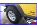 2004 Solar Yellow Jeep Wrangler Unlimited 4x4  photo #5