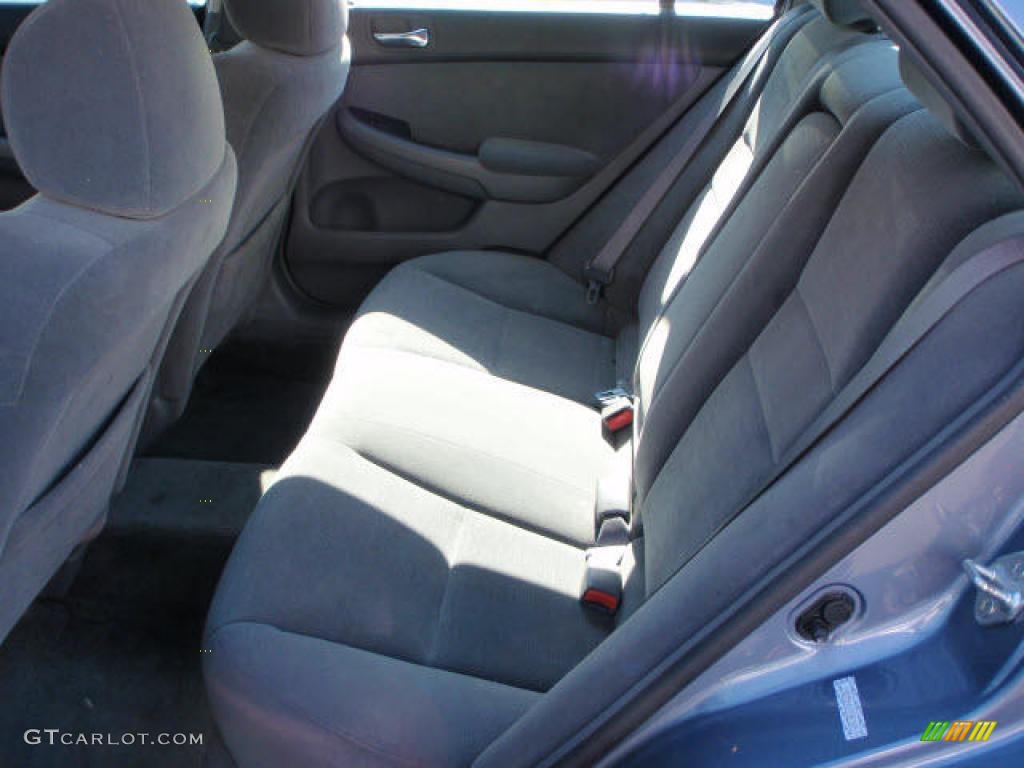 2007 Accord LX Sedan - Cool Blue Metallic / Gray photo #5