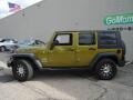 2007 Rescue Green Metallic Jeep Wrangler Unlimited X 4x4  photo #2