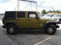 2007 Rescue Green Metallic Jeep Wrangler Unlimited X 4x4  photo #6