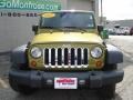 2007 Rescue Green Metallic Jeep Wrangler Unlimited X 4x4  photo #8