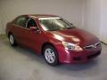 2007 Moroccan Red Pearl Honda Accord EX-L Sedan  photo #1