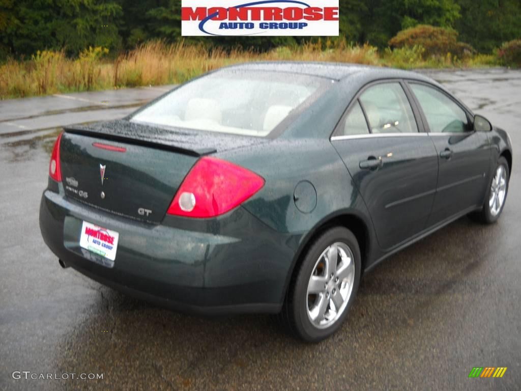 2006 G6 GT Sedan - Emerald Green Metallic / Light Taupe photo #3