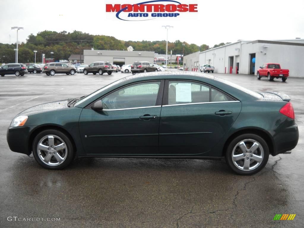 2006 G6 GT Sedan - Emerald Green Metallic / Light Taupe photo #7