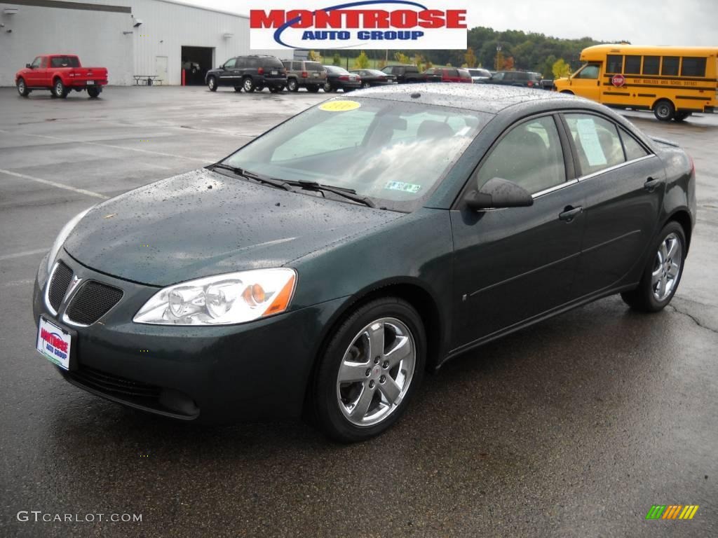 2006 G6 GT Sedan - Emerald Green Metallic / Light Taupe photo #20