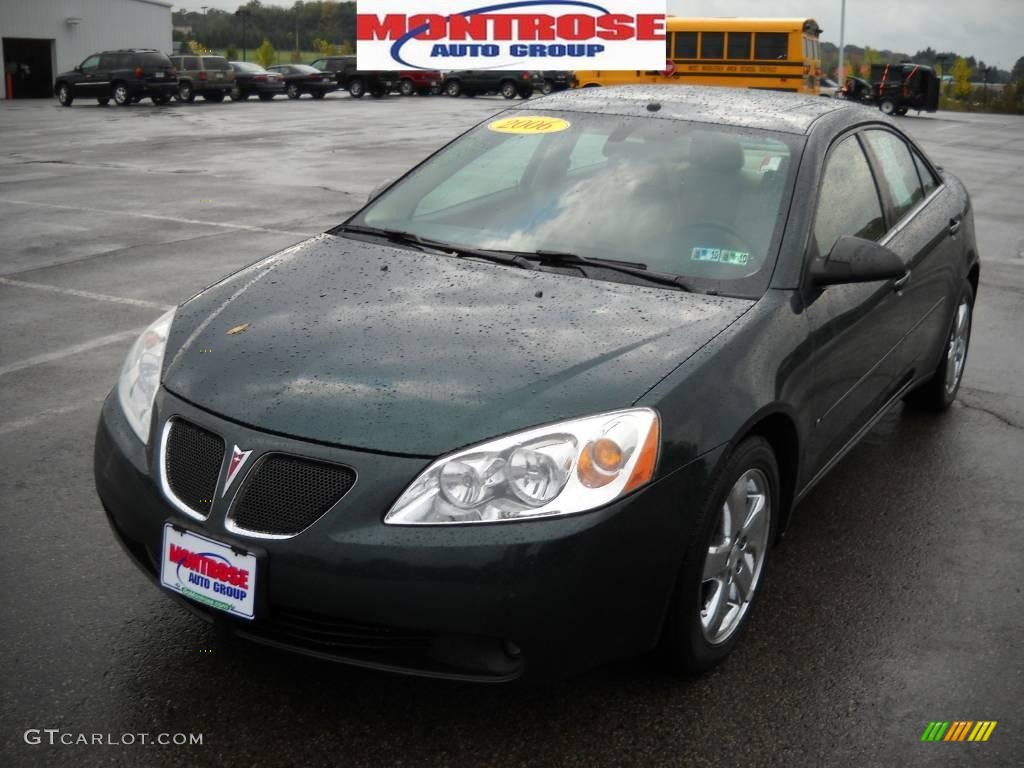 2006 G6 GT Sedan - Emerald Green Metallic / Light Taupe photo #21
