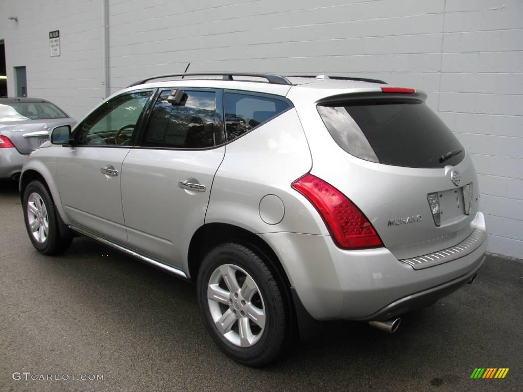 2006 Murano SL AWD - Brilliant Silver Metallic / Charcoal photo #3