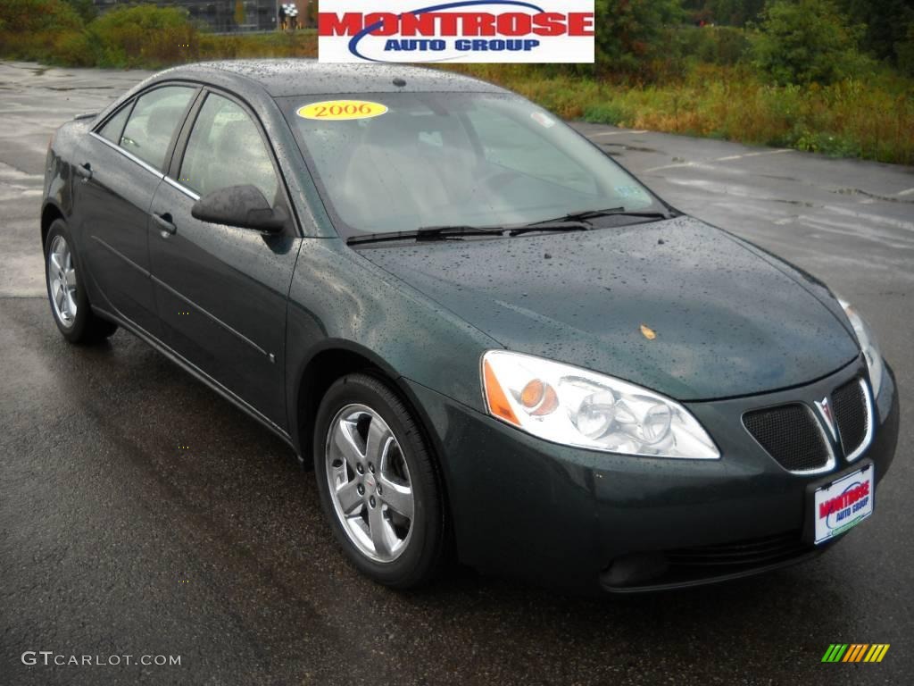 2006 G6 GT Sedan - Emerald Green Metallic / Light Taupe photo #23