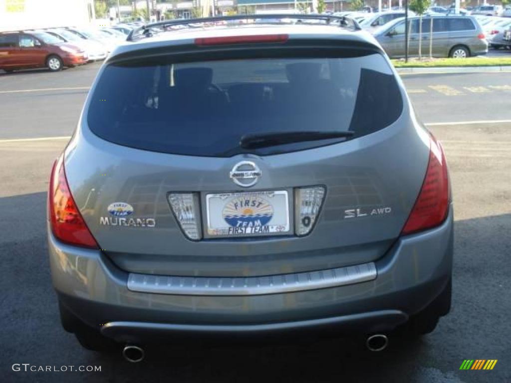 2006 Murano SL AWD - Platinum Pearl Metallic / Charcoal photo #4