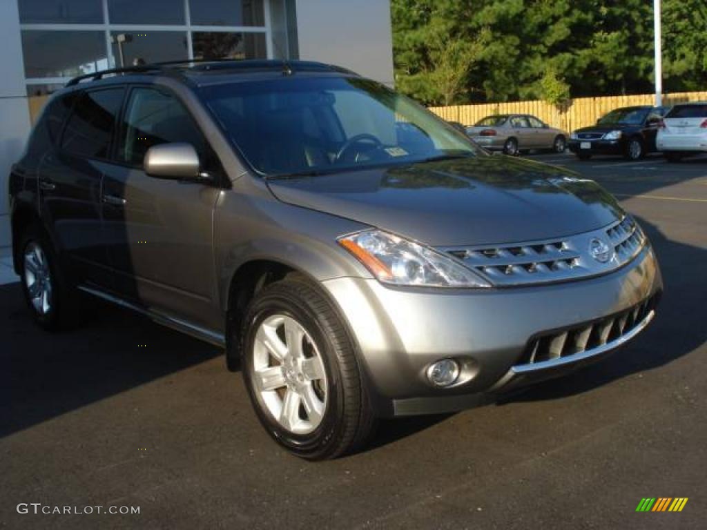 2006 Murano SL AWD - Platinum Pearl Metallic / Charcoal photo #7