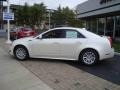 2010 White Diamond Tricoat Cadillac CTS 3.0 Sedan  photo #7