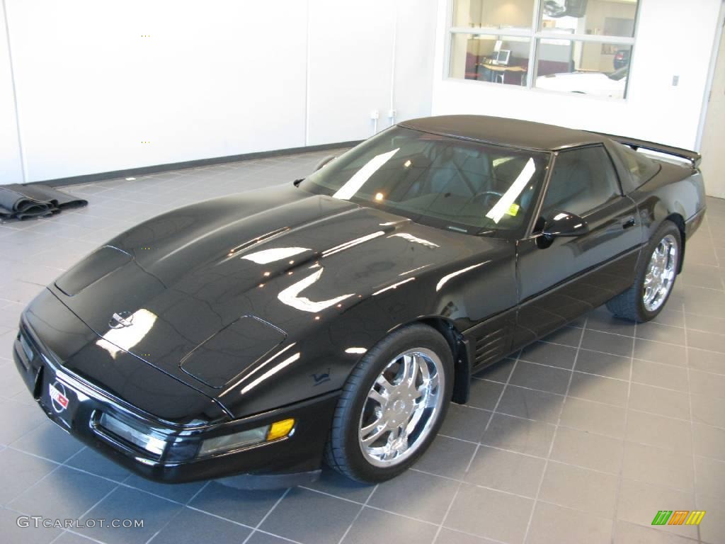 1994 Corvette Coupe - Black / Black photo #5