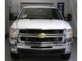 2009 Summit White Chevrolet Silverado 3500HD LT Crew Cab 4x4  photo #2