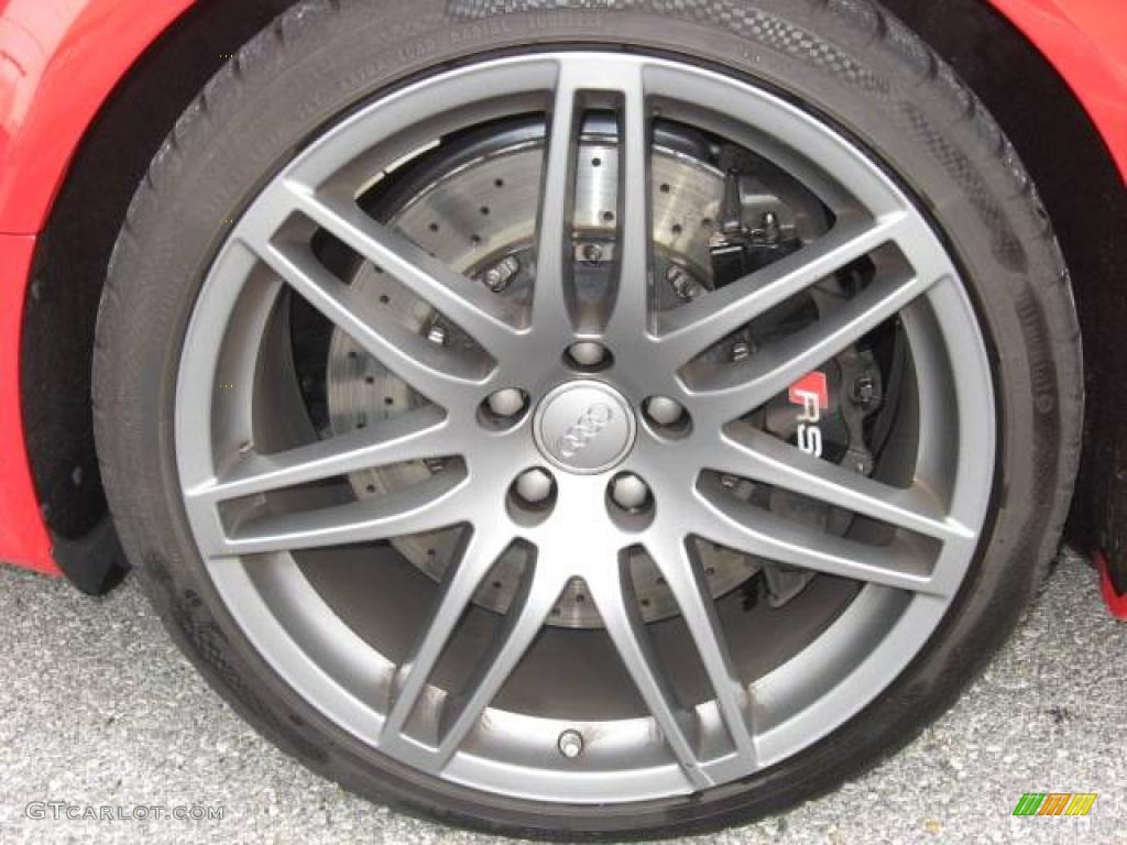 2008 RS4 4.2 quattro Sedan - Misano Red Pearl Effect / Black/Crimson Red photo #5