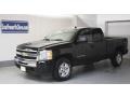 2009 Black Chevrolet Silverado 1500 LT Extended Cab 4x4  photo #1